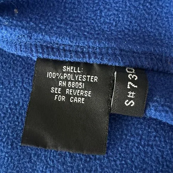 Best Buy Employee Uniform Full Zip Blue Jacket Coat Mens XL Tri-Mountain Fleece - Picture 12 of 13